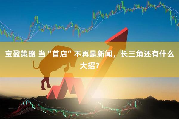 宝盈策略 当“首店”不再是新闻，长三角还有什么大招？